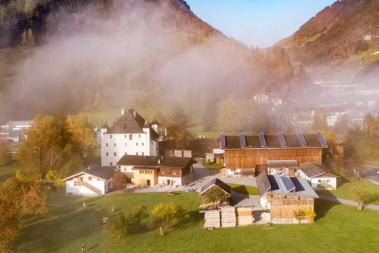 Schloss Saalhof Maishofen Buitenkant foto